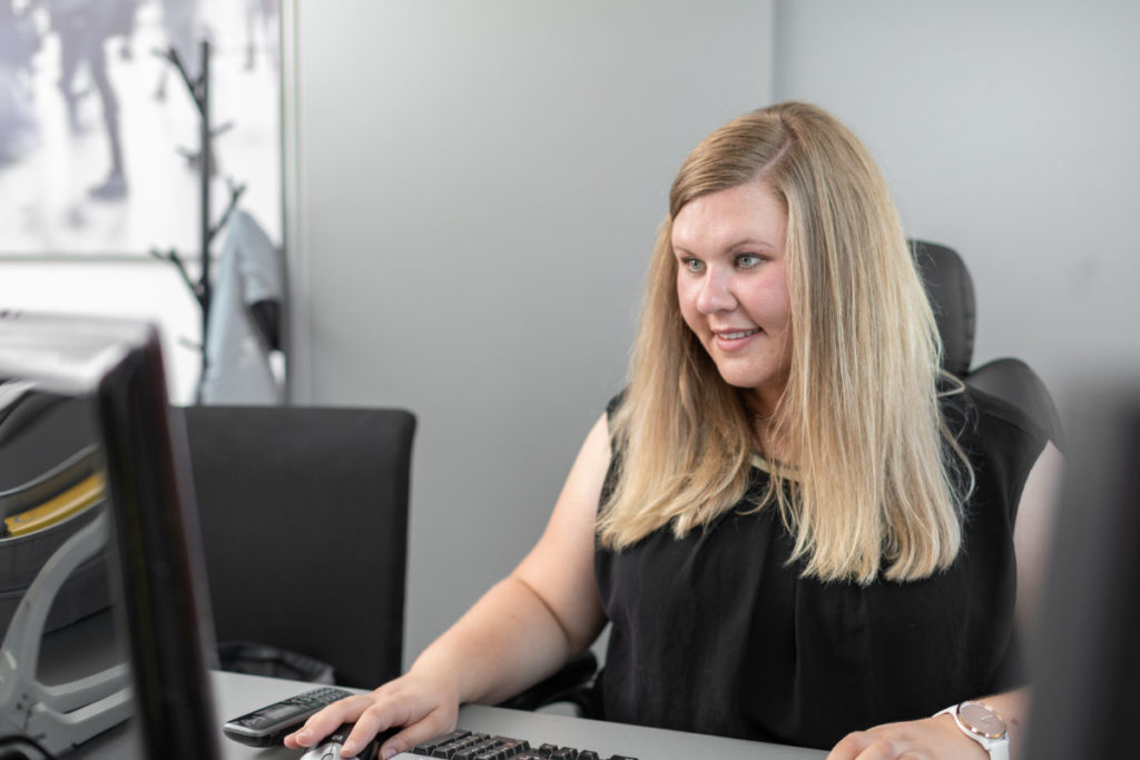 Macheiner Christina, Sekretärin bei TF-Systems in Tamsweg